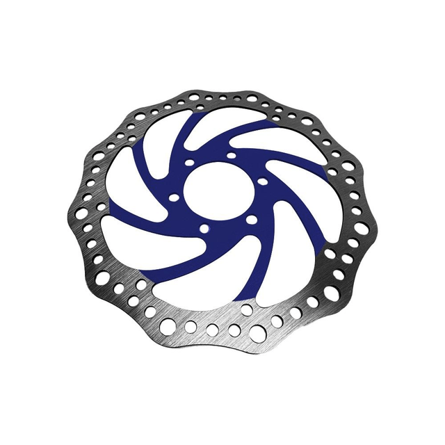 Disque de frein R6 160mm entraxe 48mm (3 couleurs) (Bleu)