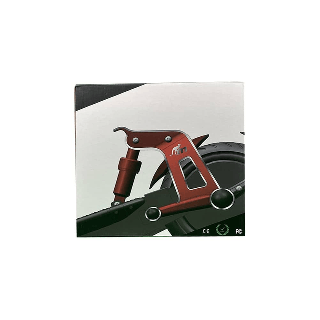 Suspension arrière Xiaomi  Monorim noir et rouge
