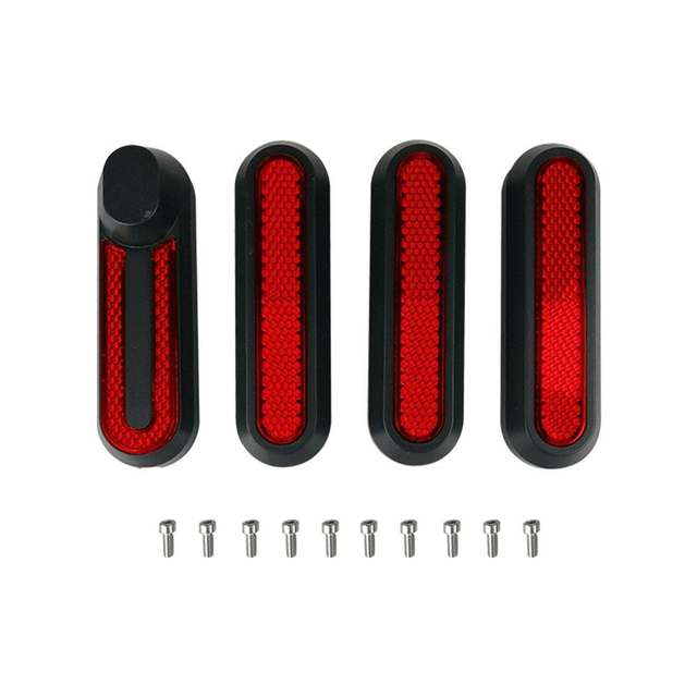 Caches Vis Xiaomi M365 Pro Pro2 Mi3 Essential x4 pcs (Rouge)