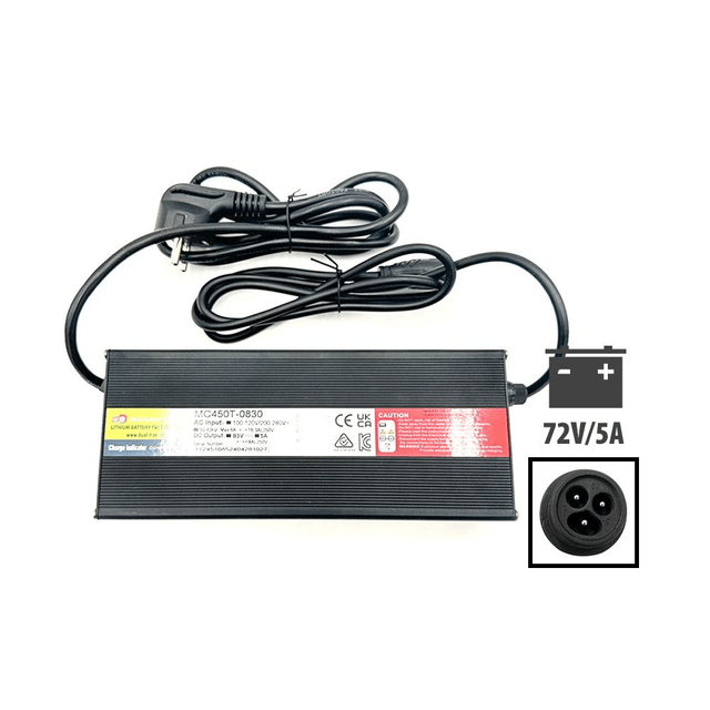 Chargeur rapide Dualtron 72V 5A prise LP-16