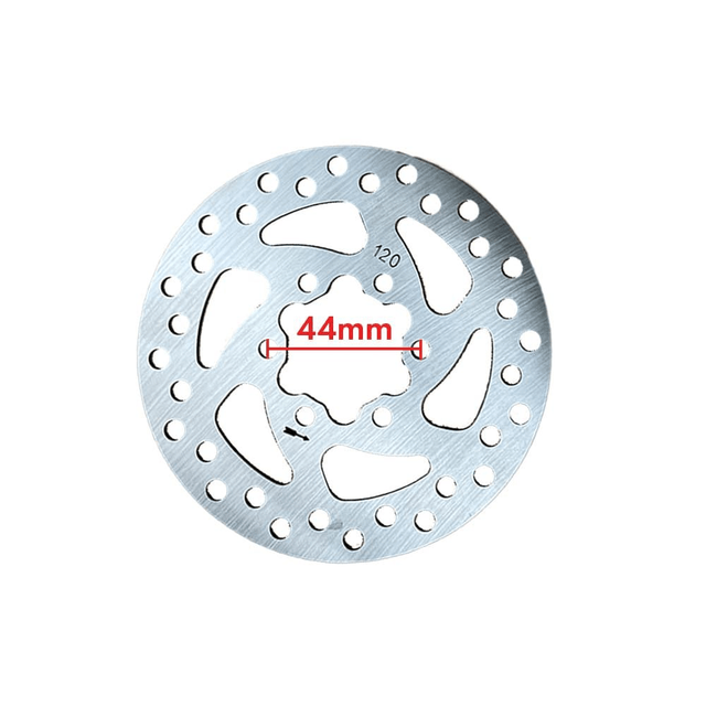 Disque de frein 120MM 6 trous