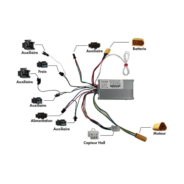 Controleur avant ou arrière 52V pour Z8X