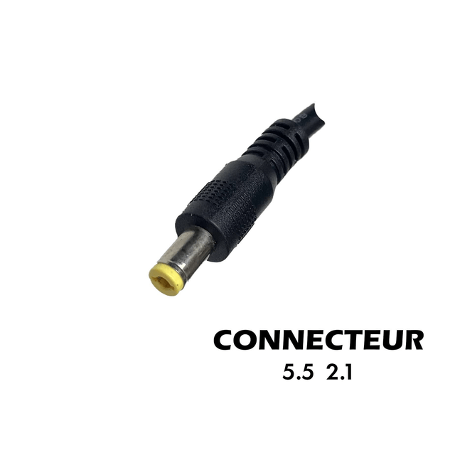 Chargeur 48V ➡️ 54.6V / 2A (connecteur DC 5.5*2.1)
