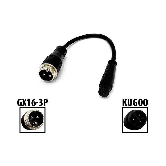 Adaptateur chargeur tous modèles (GX16 3P- KUGOO)