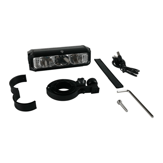 Lampe puissante LED phare 1200 lumens pour Trottinettes