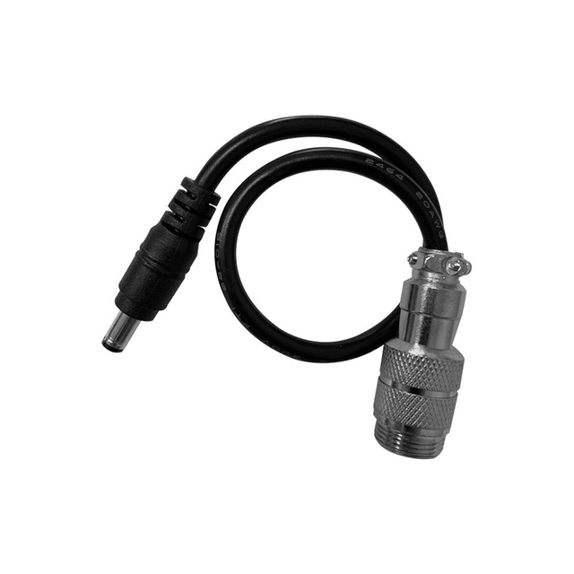 Ligne convertisseur GX16-3P Male - DC 5.5 2.5mm mâle
