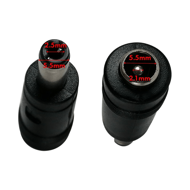 Embout adaptateur DC5,5-2.5mm ➡️ 2.1mm