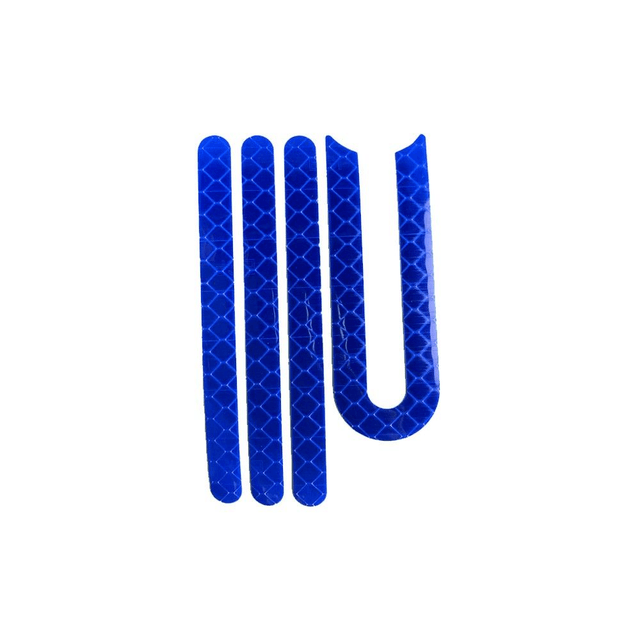 Stickers cache axe de roue Xiaomi M365 & M365 Pro (plusieurs couleurs) (Bleu)