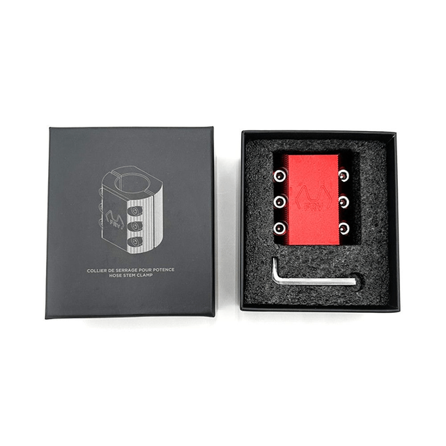 Collier serrage potences Dualtron 6 vis (Rouge)