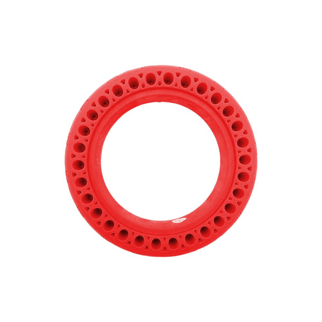 Pneu plein rouge 8,5x2