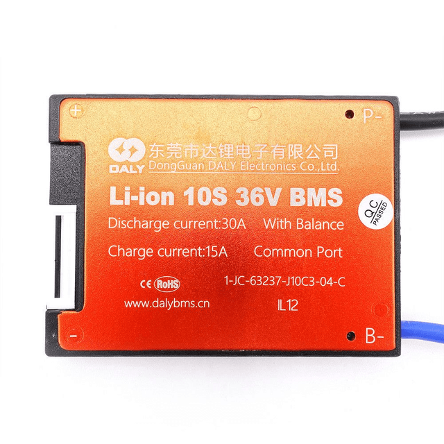 BMS Daly 36V 10S 30A