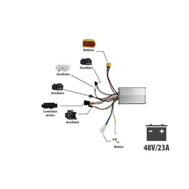 Controleur avant ou arrière Vsett 8+ (Avant)