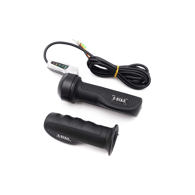 Poignée Accelerateur Draisienne 36V Indicateur Batterie