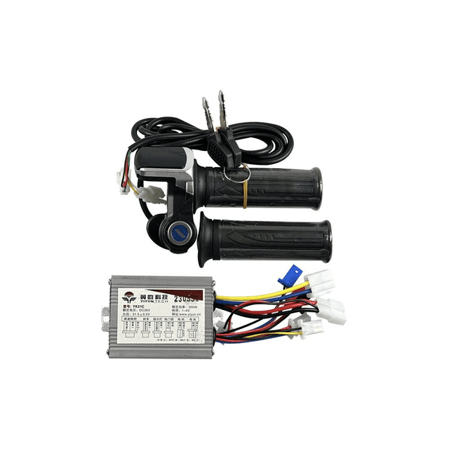 Kit Controleur et Accelerateur Display Quad 36V 350W