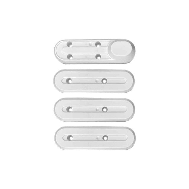 Lot de 4 caches vis roues Xiaomi M365 &amp; M365 Pro - couleur blanc